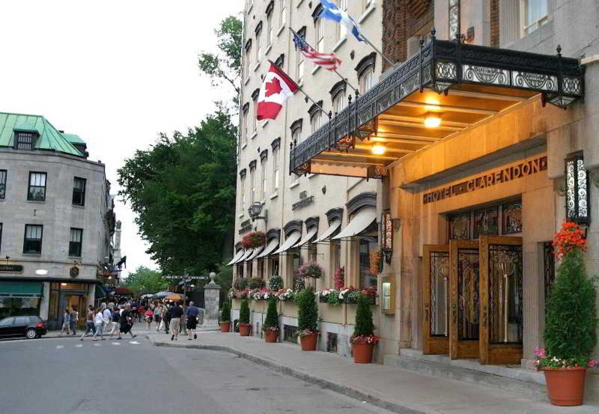 Hotel Clarendon Québec Exteriör bild