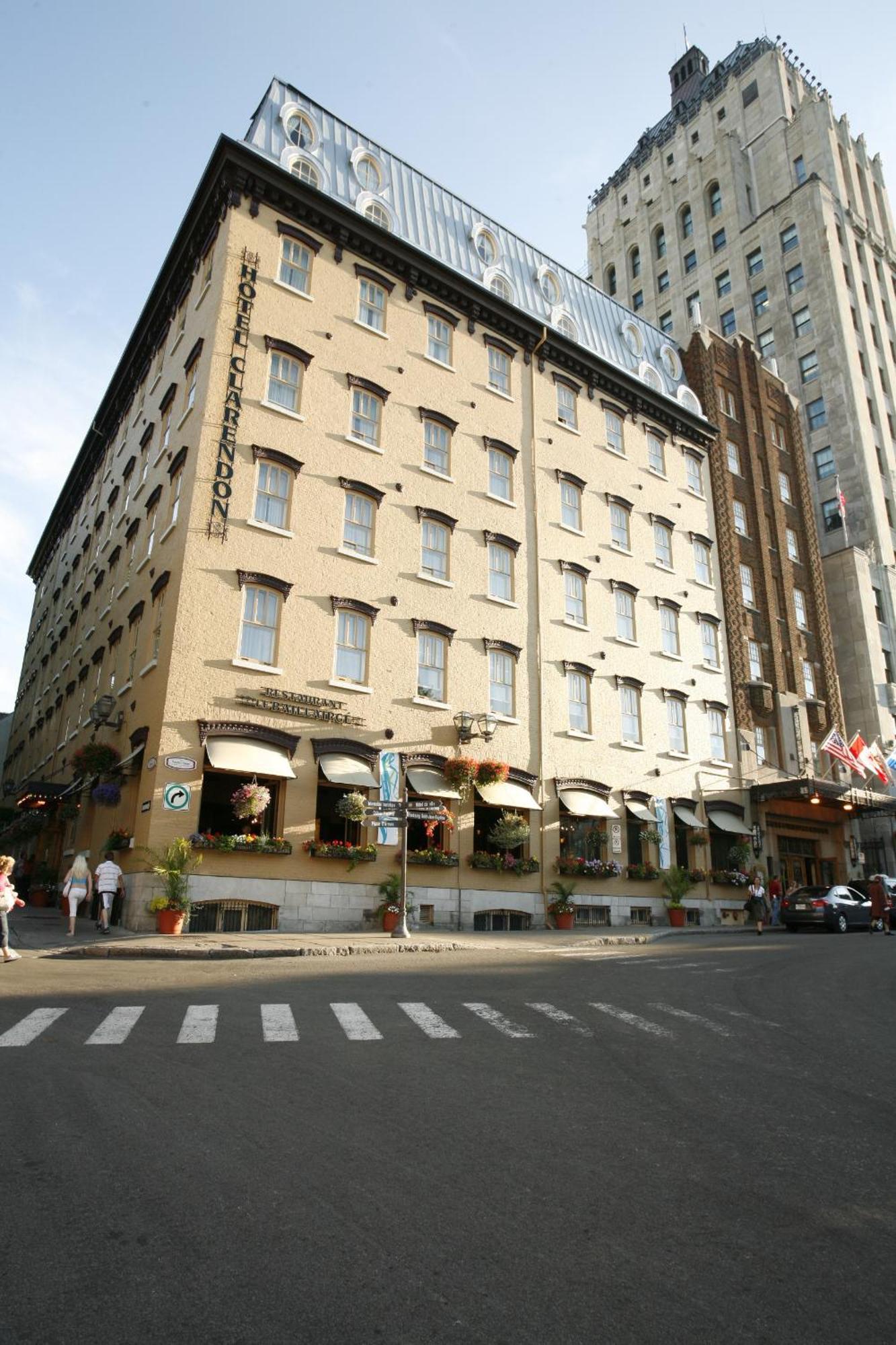 Hotel Clarendon Québec Exteriör bild
