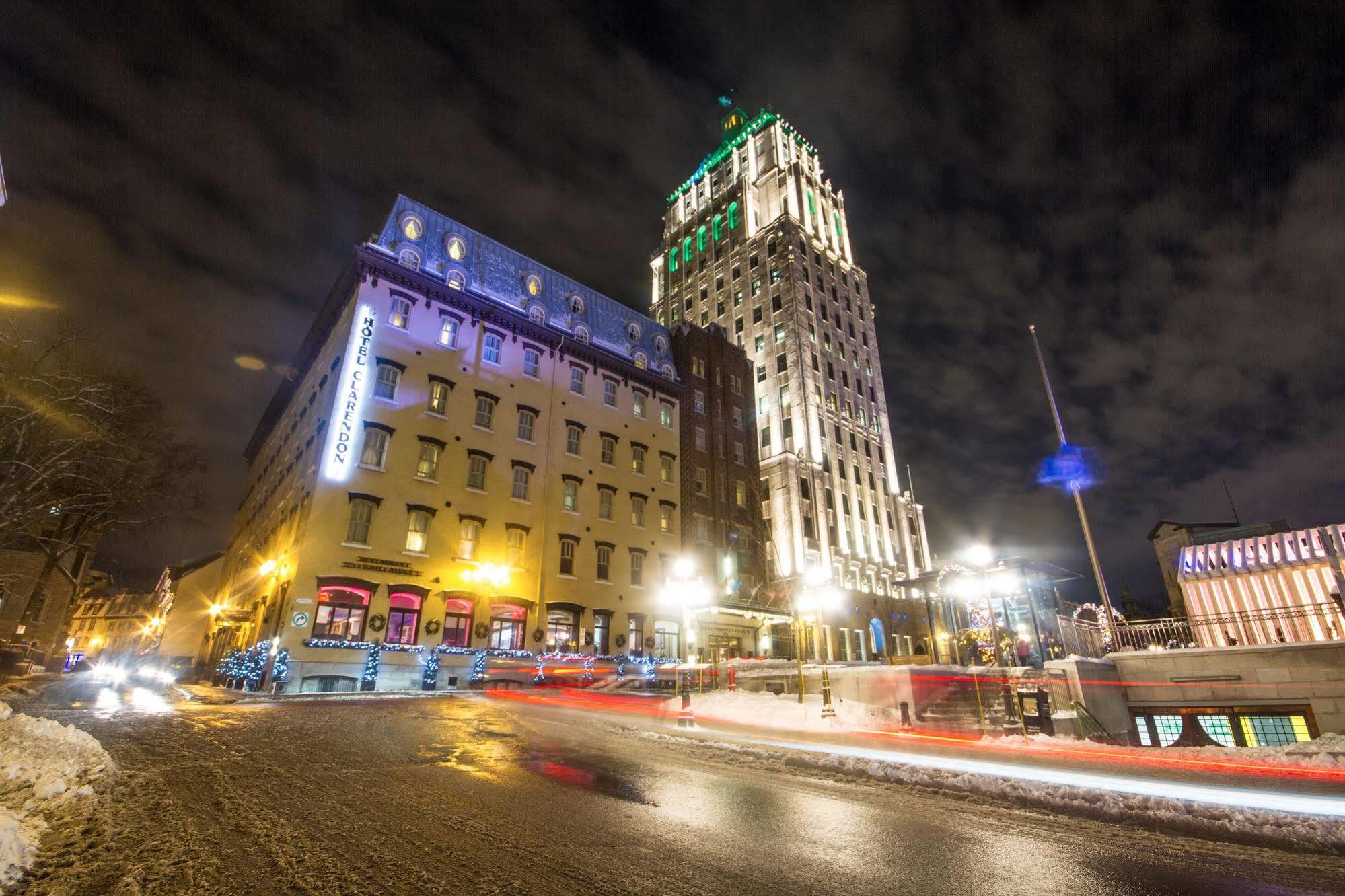 Hotel Clarendon Québec Exteriör bild