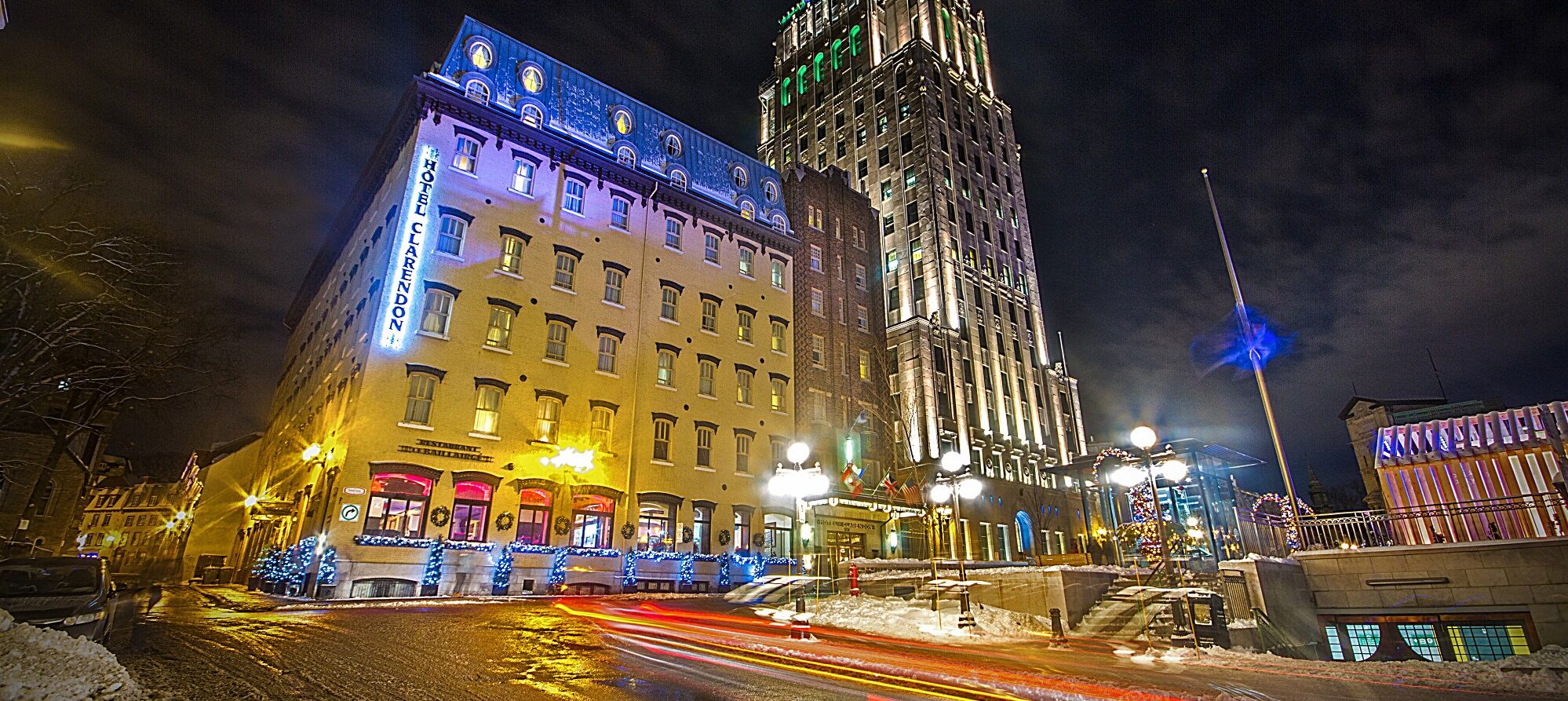 Hotel Clarendon Québec Exteriör bild